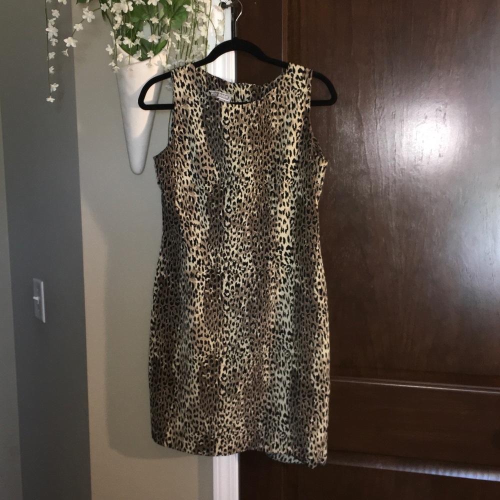 Dress Barn Leopard Print Dress NWOT